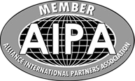 Alliance International Partners Association (AIPA) logo.